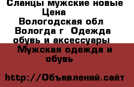 Сланцы мужские новые › Цена ­ 255 - Вологодская обл., Вологда г. Одежда, обувь и аксессуары » Мужская одежда и обувь   